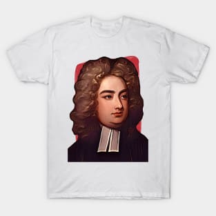 Irish Writer Jonathan Swift illustration T-Shirt